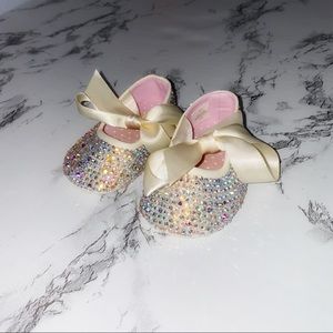 Newborn Swarovski Mary Jane Shoes